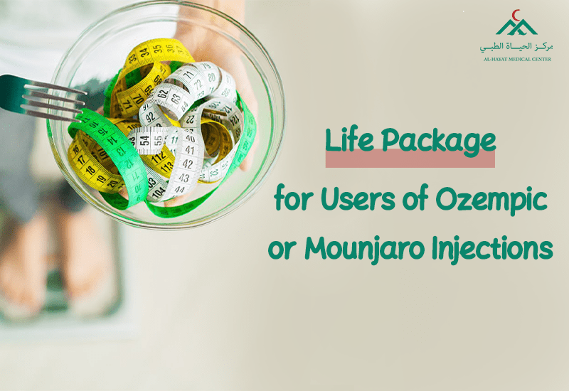Life Package for Users of Ozempic or Mounjaro Injections from Al-Hayat Diet